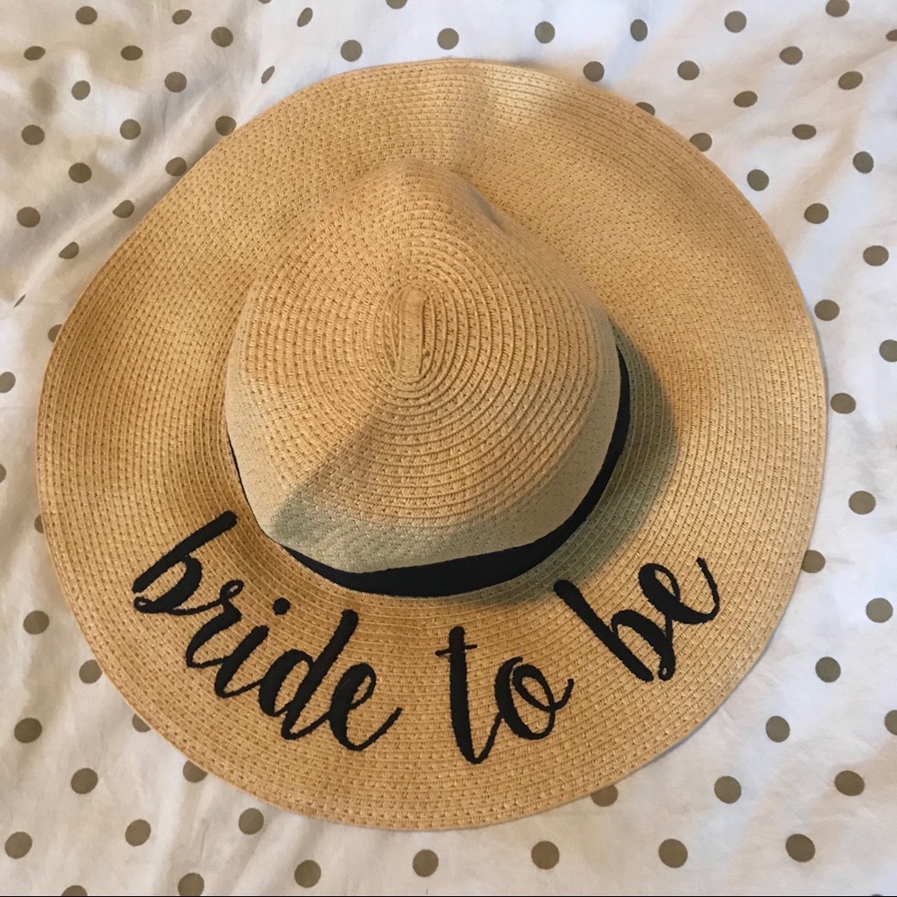 “Bride to Be” sun hat